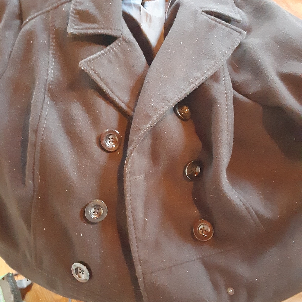Womens 4x black peacoat